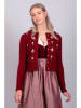 Edelnice Wollcardigan "Lucia" in Bordeaux