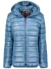 Maison Montaigne Doorgestikte jas "Annemai" blauw