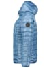 Maison Montaigne Doorgestikte jas "Annemai" blauw