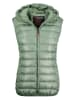 Maison Montaigne Doorgestikte bodywarmer "Annemai" groen