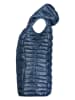 Maison Montaigne Doorgestikte bodywarmer "Annemai" donkerblauw