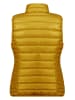 Maison Montaigne Doorgestikte bodywarmer "Annemai" okergeel