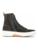 Gabor Leder-Sneakers in Khaki/ Orange