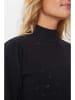 NÜMPH Sweter "Nuedna" w kolorze czarnym