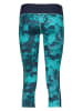 The North Face Legginsy sportowe "Pulse" w kolorze turkusowym