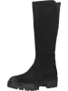 Marco Tozzi Leder-Stiefel in Schwarz