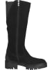 Marco Tozzi Leder-Stiefel in Schwarz