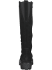 Marco Tozzi Leder-Stiefel in Schwarz