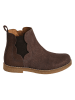 vertbaudet Leder-Chelsea Boots in Braun