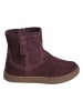 vertbaudet Leren boots bordeaux