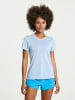 Saucony Trainingsshirt in Hellblau