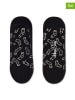 Happy Socks 2-delige set: sokken "Liner" zwart/wit