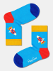 Happy Socks 3-delige geschenkset donkerblauw/blauw/beige