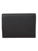 COCCINELLE Skórzany portfel w kolorze czarnym - 14 x 10 cm
