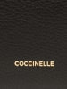 COCCINELLE Leren schoudertas zwart - (B)22 x (H)17 x (D)6 cm