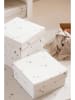 that's mine Aufbewahrungsbox in Creme/ Hellbraun - (L)30 x (B)30 x (H)31 cm
