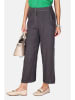 Le Jardin du Lin Leinen-Hose in Grau