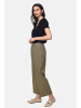 Le Jardin du Lin Leinen-Hose in Khaki