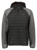 Jack & Jones Hybridjacke "Toby" in Schwarz/ Grau