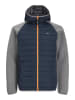 Jack & Jones Hybridjacke "Toby" in Blau/ Grau