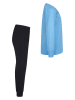 Converse 2-delige outfit blauw/zwart