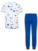 Converse 2-delige outfit wit/blauw