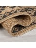 Flair Rugs Jute tapijt lichtbruin