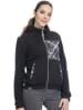 ragwear Fleecejacke in Schwarz