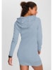 ragwear Sukienka dresowa w kolorze błękitnym