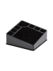 Compactor Organizer "Cosmetic" w kolorze czarnym - 14 x 7 x 14 cm