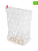 Compactor 2er-Set: Vakuumbeutel "Dual Use Cube" in Transparent - (B)30 x (H)20 x (T)20 cm