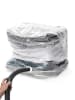 Compactor 2er-Set: Vakuumbeutel "Dual Use Cube" in Transparent - (B)30 x (H)20 x (T)20 cm