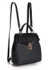 Lucky Bees Rucksack in Anthrazit/ Schwarz - (B)20 x (H)23 x (T)10 cm