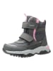 lamino Winterstiefel in Grau/ Rosa