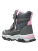 lamino Winterstiefel in Grau/ Rosa