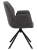 Actona Esszimmerstuhl "Aura" in Anthrazit - (B)60,5 x (H)91 x (T)58,5 cm