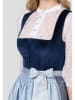 Stockerpoint Dirndl "Aida" in Dunkelblau/ Hellblau