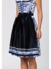 Stockerpoint Dirndl "Nikola" blauw/wit