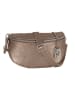 Anna Morellini Leder-Gürteltasche "Berenice" in Bronze - (B)25 x (H)14 x (T)1 cm