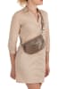 Anna Morellini Leder-Gürteltasche "Berenice" in Bronze - (B)25 x (H)14 x (T)1 cm