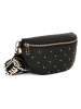 Lia Biassoni Leder-Brusttasche in Schwarz - (B)30 x (H)19 x (T)2 cm