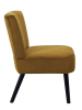 Rétro Chic Sessel in Senf - (B)55 x (H)76 x (T)63 cm