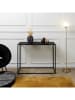 Rétro Chic Sidetable "Havana" zwart - (B)117 x (H)77 x (D)35 cm