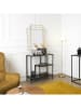 Rétro Chic Standregal in Schwarz - (B)80 x (H)79,5 x (T)30 cm