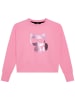 Karl Lagerfeld Kids Bluza w kolorze różowym