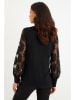 Cool and sexy Blouse zwart