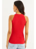 Cool and sexy Top in Rot