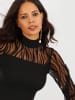 Cool and sexy Blouse zwart