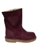 kmins Leder-Winterstiefel in Bordeaux