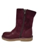 kmins Leder-Winterstiefel in Bordeaux